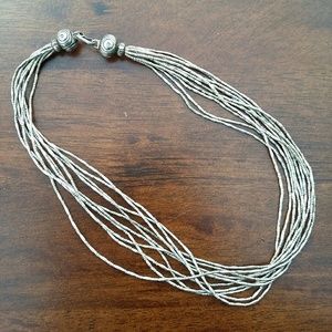 Multiple strand necklace